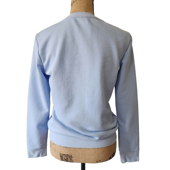 Adidas Pullover Sweatshirt  Baby Blue - Small - Picture 3 of 7